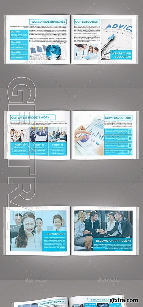 GraphicRiver - 3 in 1 Corporate Brochure Bundle-V11 12176142