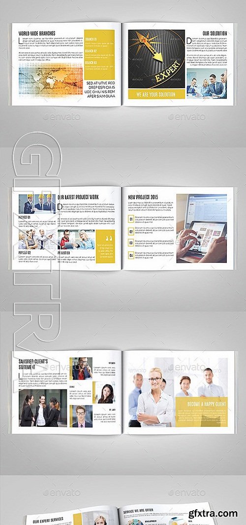 GraphicRiver - 3 in 1 Corporate Brochure Bundle-V11 12176142