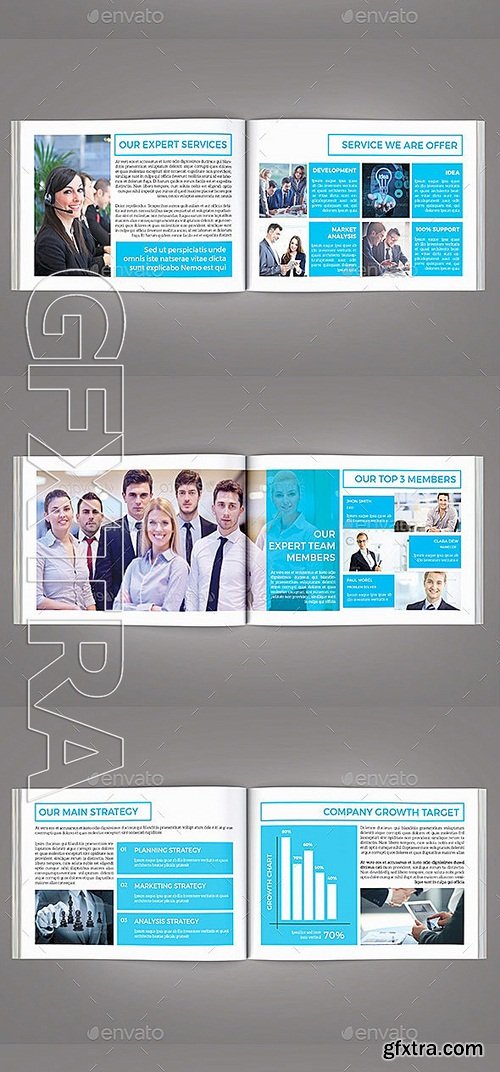 GraphicRiver - 3 in 1 Corporate Brochure Bundle-V11 12176142