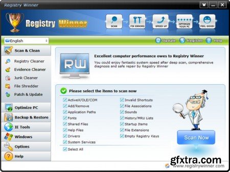 Registry Winner v6.9.7.6 Multilingual (+ Portable)