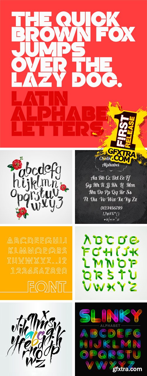 Amazing SS - Alphabets Design 5, 25xEPS