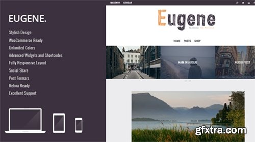 Mojo-Themes - Eugene v1.2 - Premium WordPress Theme for Blog or Magazine