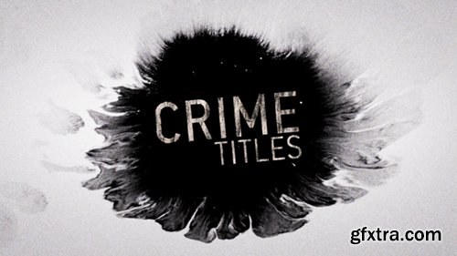 Videohive Crime Titles 9910640