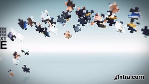 Motion Array -  Puzzle Pieces After Effects Template