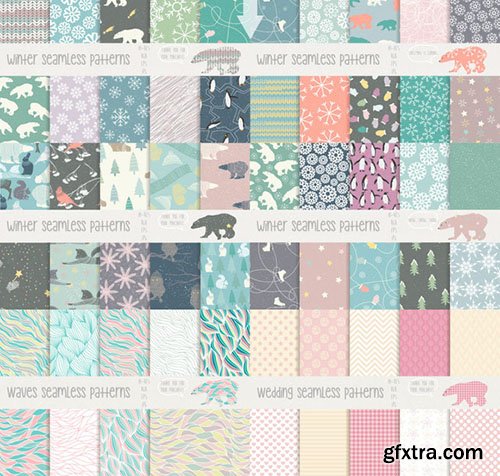 CreativeMarket 210+ patterns [90% OFF] 283519