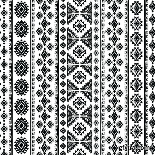 Tribal & Ethnic Ornaments 2 - 25x EPS