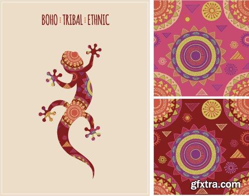 Tribal & Ethnic Ornaments 2 - 25x EPS