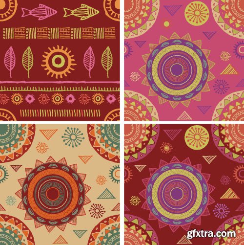 Tribal & Ethnic Ornaments 2 - 25x EPS