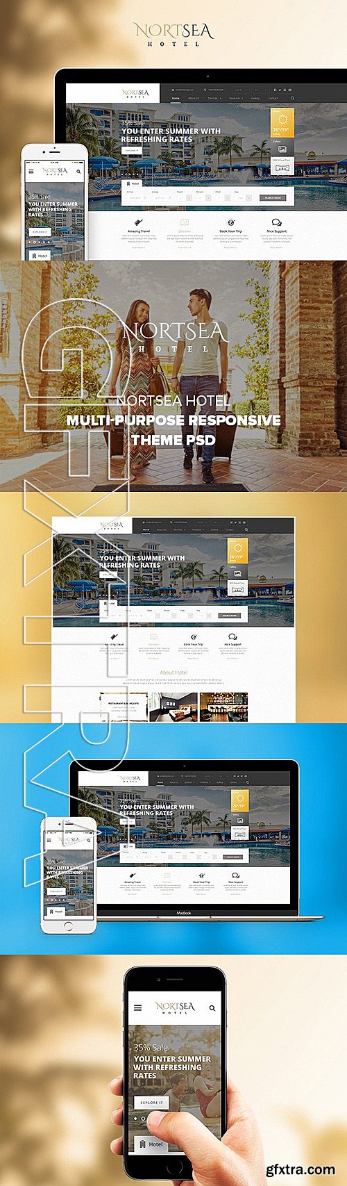 CM - NortSea Hotel Multipurpose Template 324033