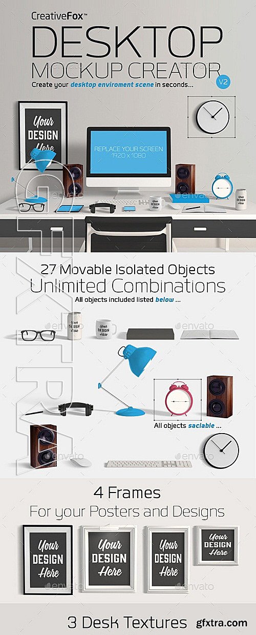 GraphicRiver - Desktop Mockup Creator V2 12156165