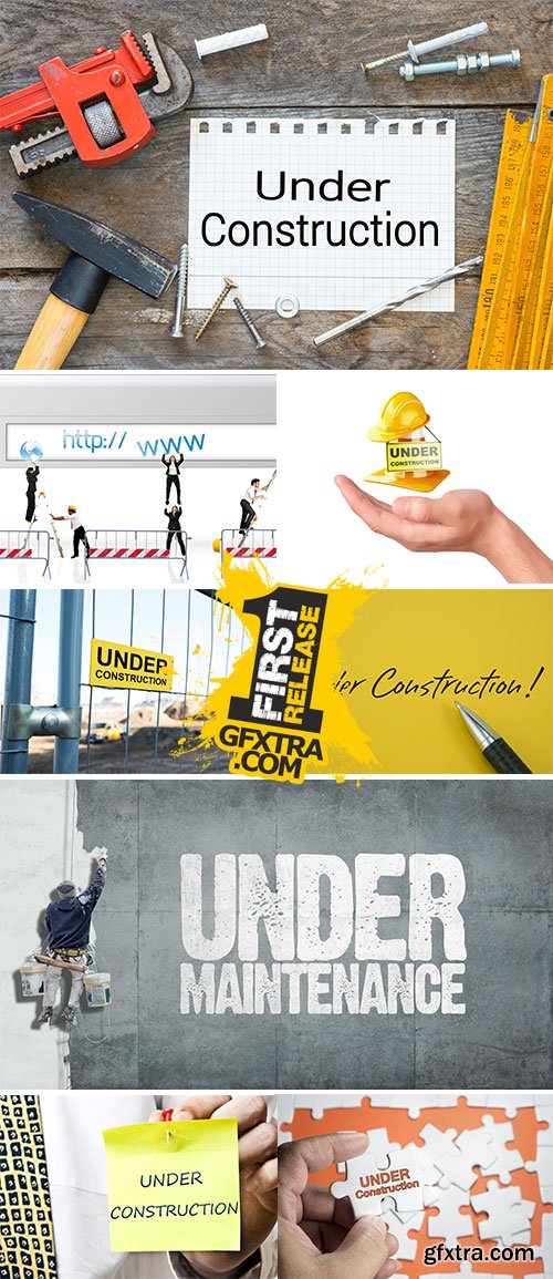 Stock Photos Under construction concept