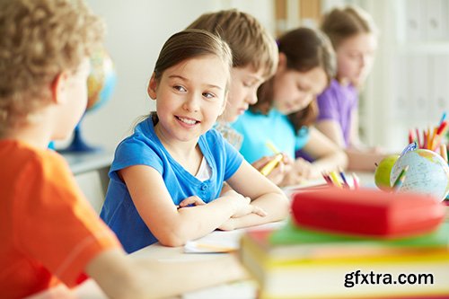 Amazing SS - Kid and Classmate in School, 25 UHQ JPG