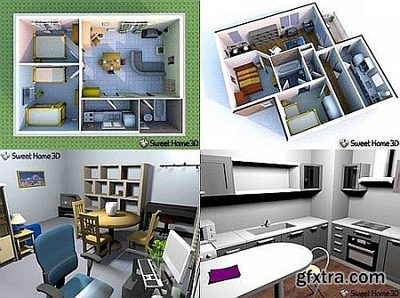 Sweet Home 3D v5.0 Portable