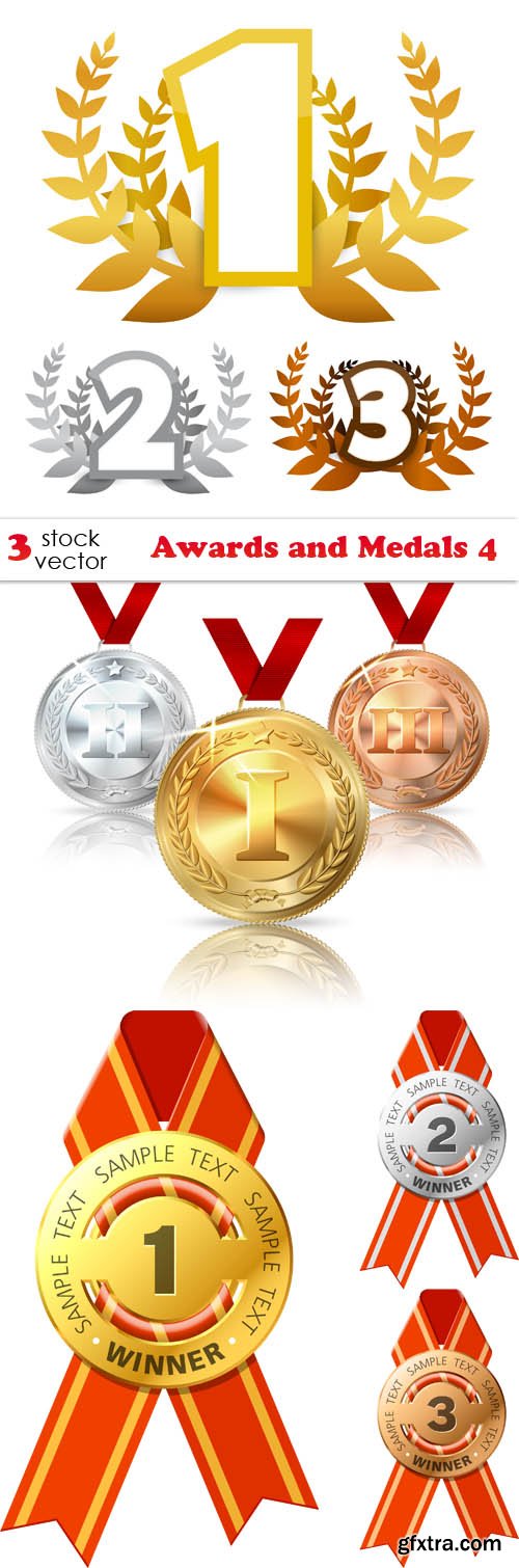 Vectors - Awards and Medals 4