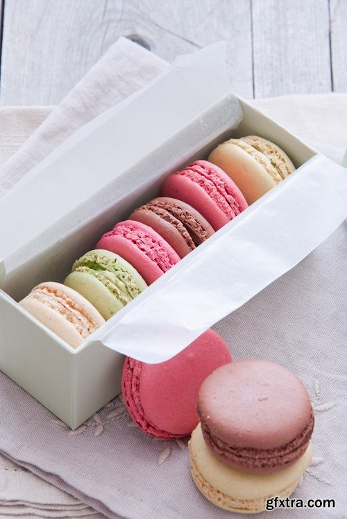 French Macarons 2 - 25x UHQ JPEG