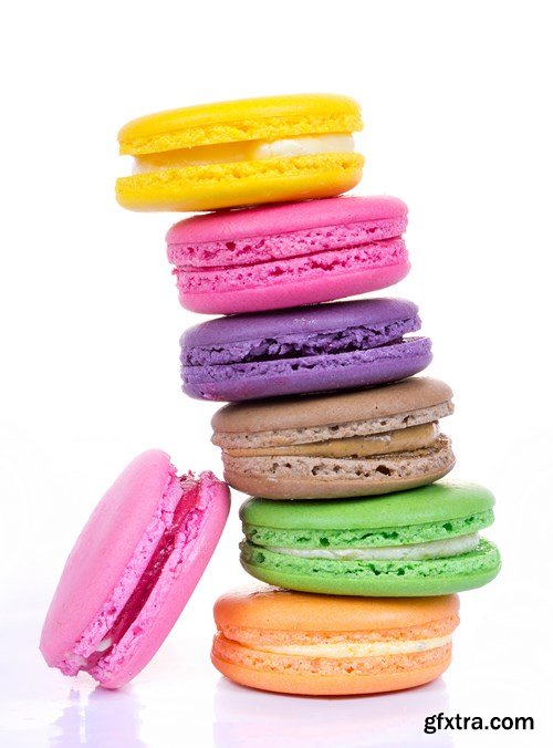 French Macarons 2 - 25x UHQ JPEG