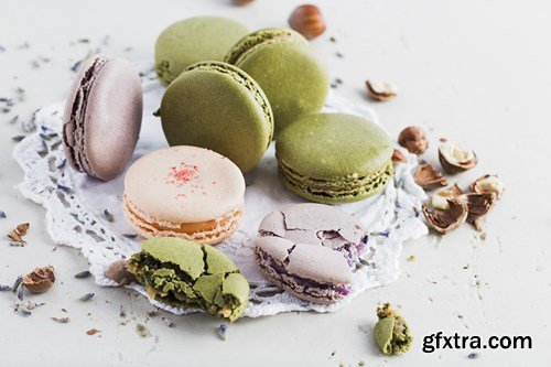 French Macarons 2 - 25x UHQ JPEG