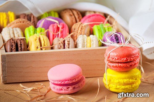 French Macarons 2 - 25x UHQ JPEG