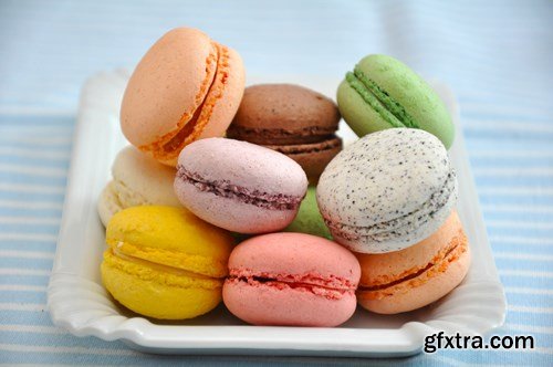 French Macarons 2 - 25x UHQ JPEG