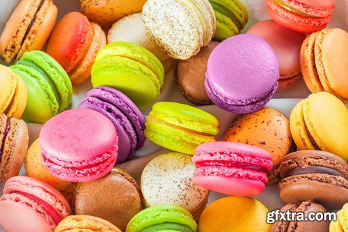 French Macarons 2 - 25x UHQ JPEG