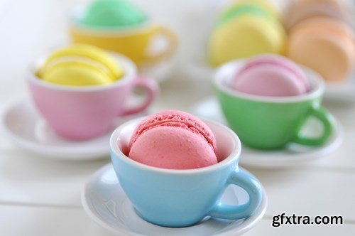 French Macarons 2 - 25x UHQ JPEG