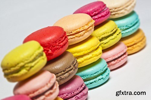 French Macarons 2 - 25x UHQ JPEG