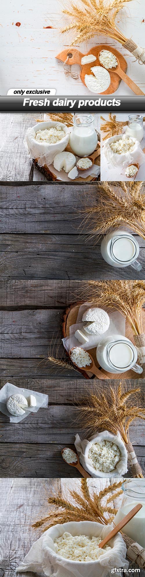 Fresh dairy products - 7 UHQ JPEG