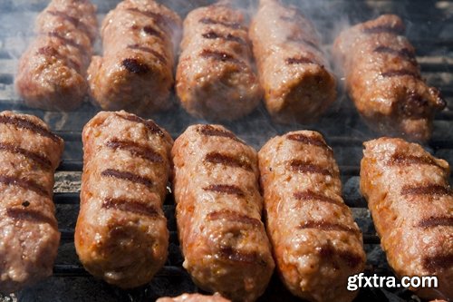 Collection of delicious grilled meatloaf roll stuffed with grilled meat 25 HQ Jpeg