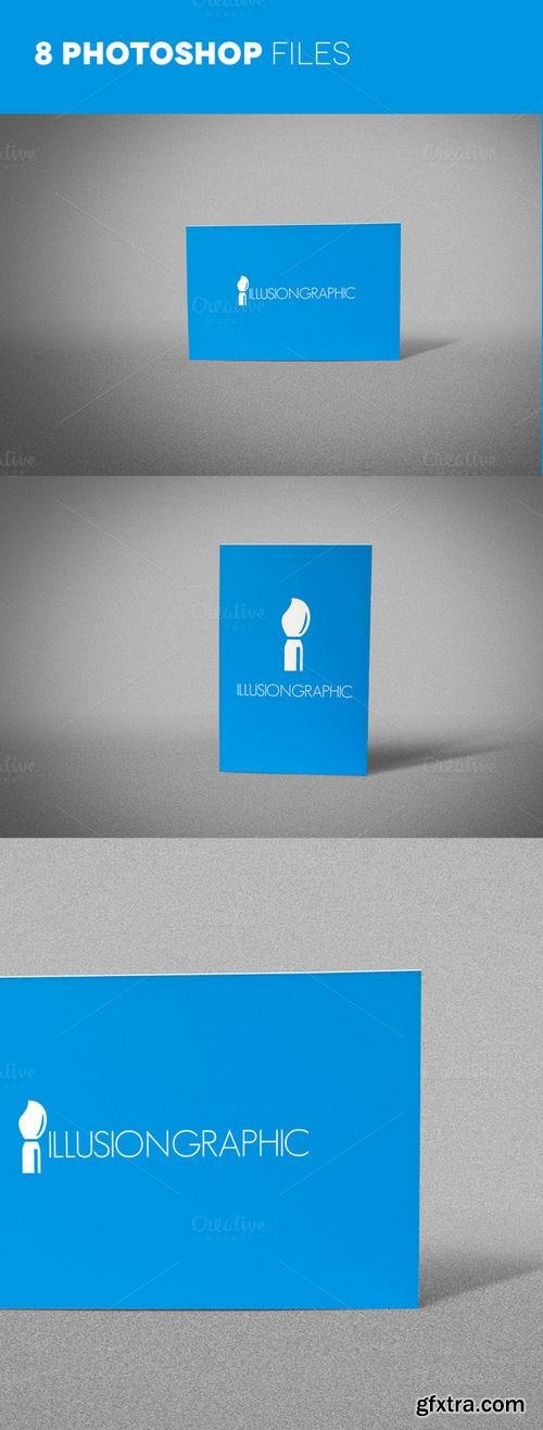 Photorealistic Business Cards Mockup - CM 323050