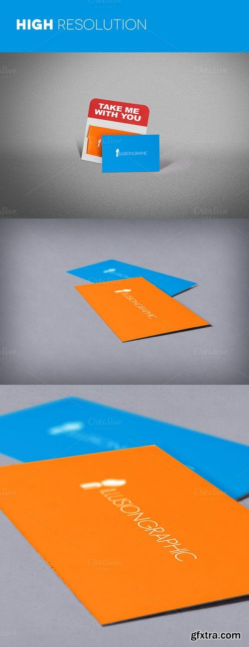 Photorealistic Business Cards Mockup - CM 323050