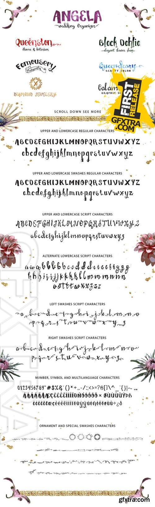 Love Mile Typeface - CM 324836