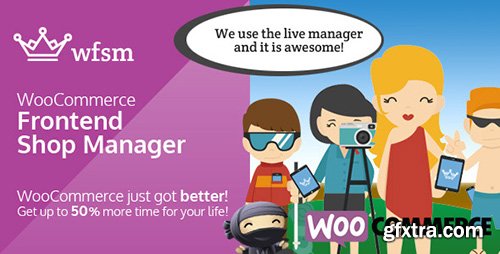 CodeCanyon - WooCommerce Frontend Shop Manager v2.3.0 - 10694235