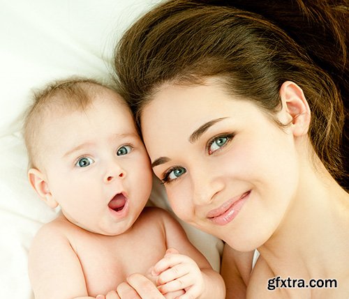 Amazing SS - Happy Mother and Baby, 24 UHQ JPG