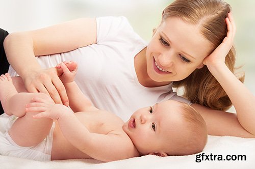 Amazing SS - Happy Mother and Baby, 24 UHQ JPG