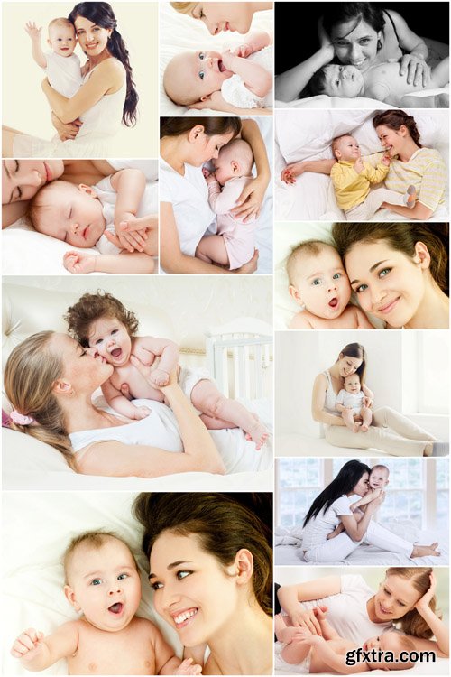 Amazing SS - Happy Mother and Baby, 24 UHQ JPG