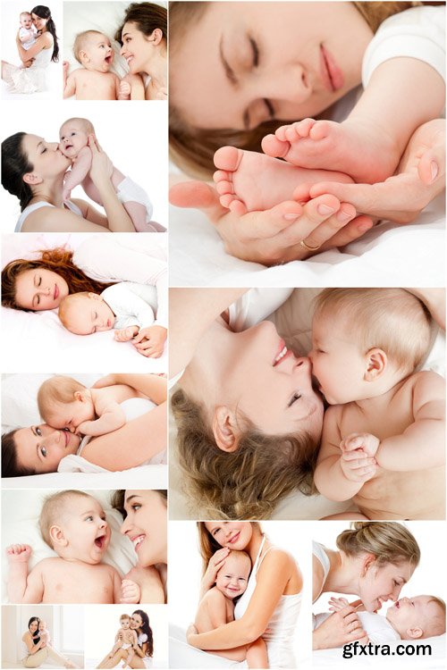 Amazing SS - Happy Mother and Baby, 24 UHQ JPG