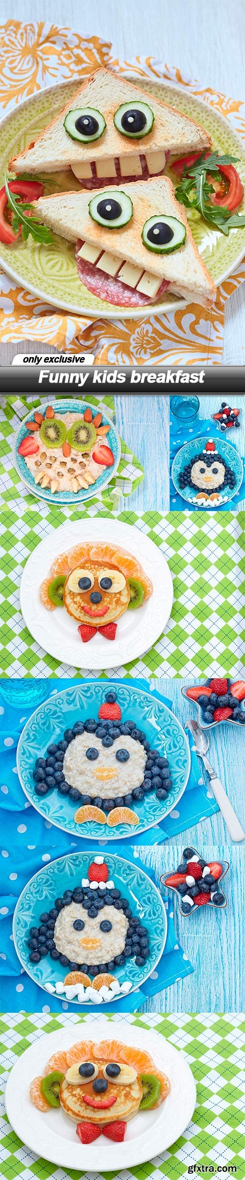 Funny kids breakfast - 8 UHQ JPEG