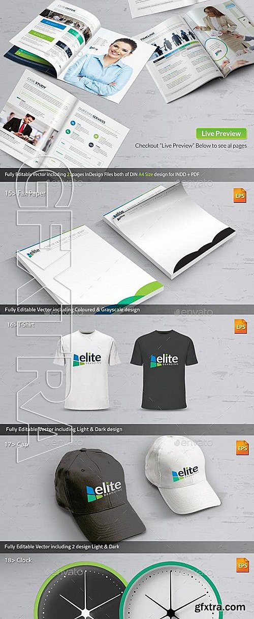 GraphicRiver - Elite Business Branding Identity Mega Pack 10066175