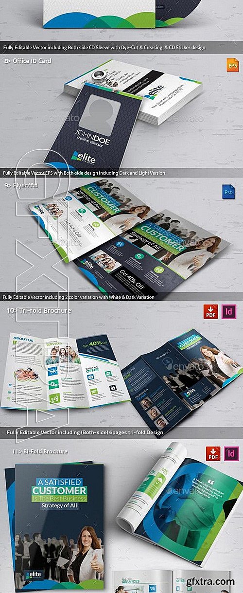 GraphicRiver - Elite Business Branding Identity Mega Pack 10066175