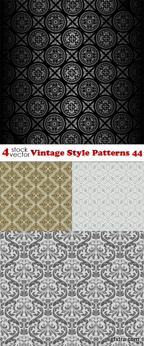 Vectors - Vintage Style Patterns 44