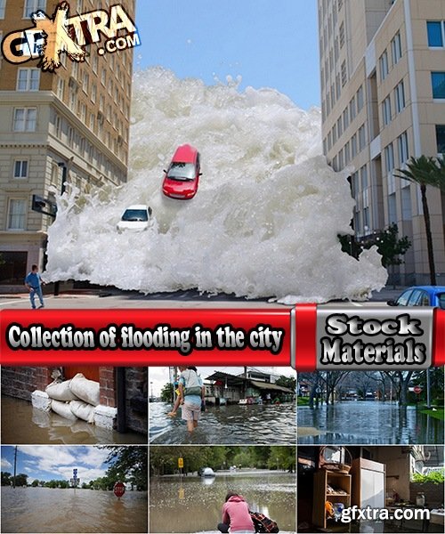 Collection of flooding in the city of flood natural disaste 25 HQ Jpeg