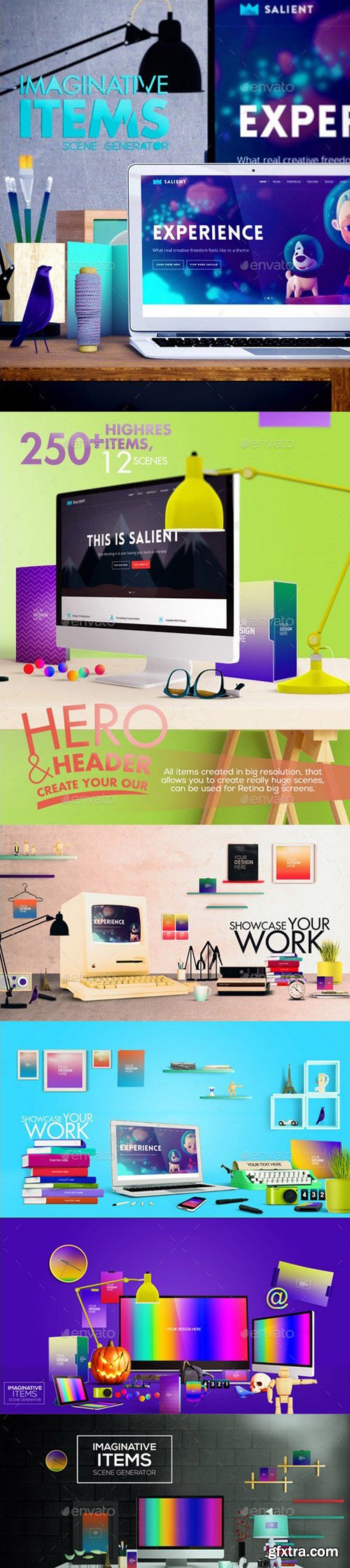 GraphicRiver - 12103607 Imaginative Items Scene Generator