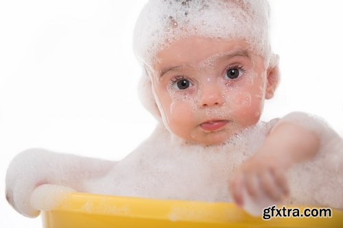 Collection of child bathes in a bathroom baby 25 HQ Jpeg