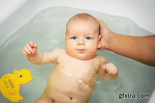 Collection of child bathes in a bathroom baby 25 HQ Jpeg