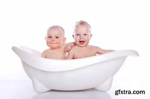 Collection of child bathes in a bathroom baby 25 HQ Jpeg