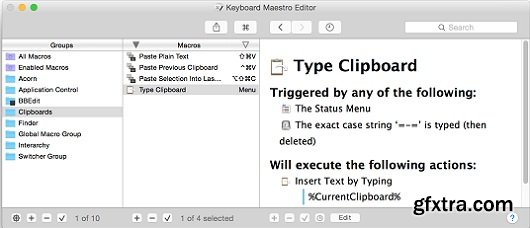 Keyboard Maestro 7.0 (Mac OS X)