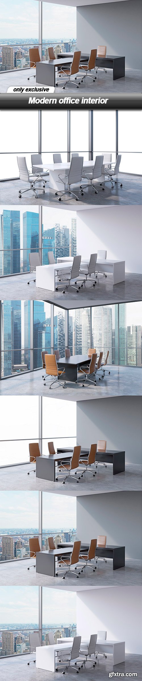 Modern office interior - 6 UHQ JPEG