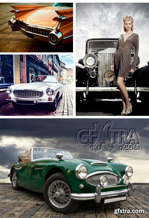 Amazing SS - Retro Cars, 25xJPGs