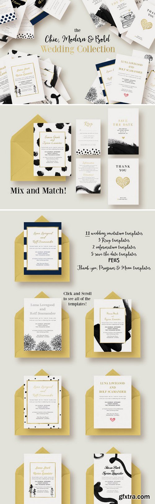 CM - Chic,Modern&Bold Wedding Collection 325013