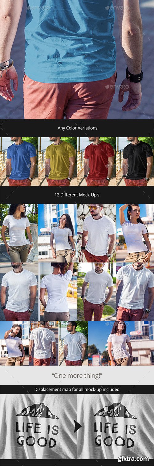 GraphicRiver - 12098982 T-Shirt Fashion Mock-Up v2